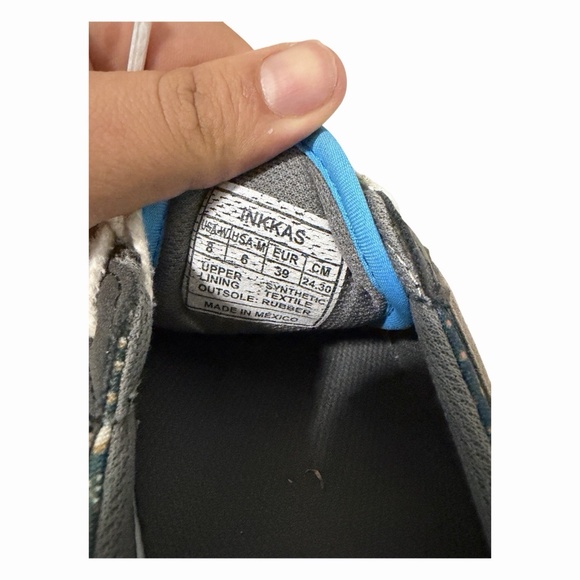 Inkkas Joey Vegan Ace Low Top Shoes Womens Multicolor Koala Sneakers Size 8 - Picture 7 of 9